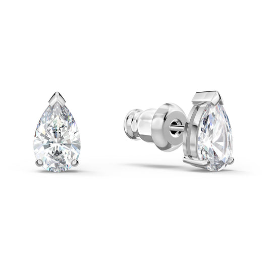 Swarovski Stilla Attract Clear Crystal Drop-Cut Stud Earrings