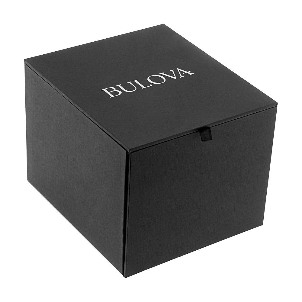 Bulova Ladies Marine Star Diamond Gold Tone Watch 98R235