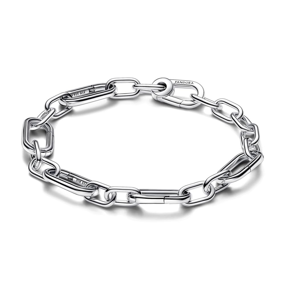 PANDORA Me Five Openable Link Chain Bracelet - Sterling Silver Bracelet - Gift for Women - Includes Gift Box - Size 16 cm
