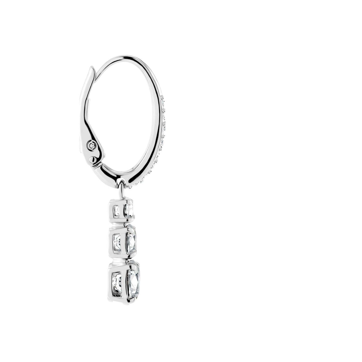 Swarovski Stilla Attract Trilogy Crystal Drop Earrings