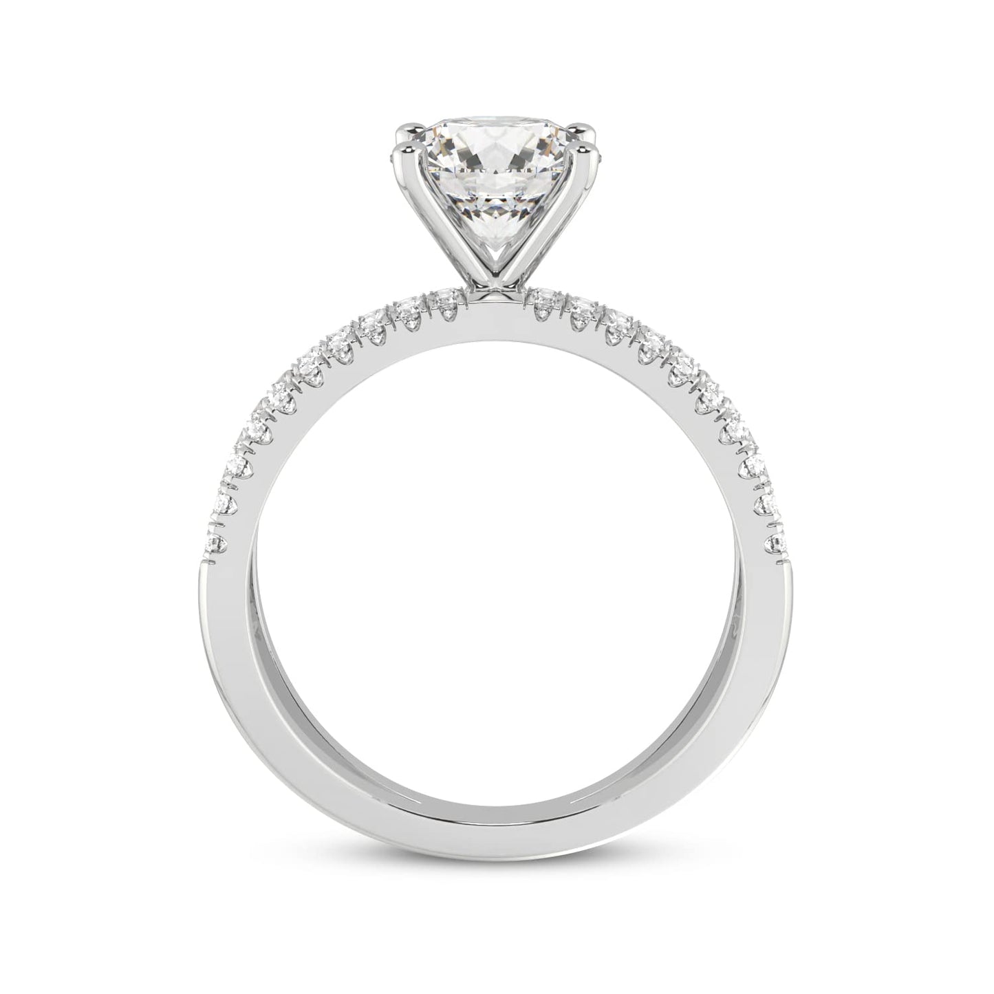 Friendly Diamonds 3.32ct Cushion Cut Dakota Criss Cross Diamond Ring