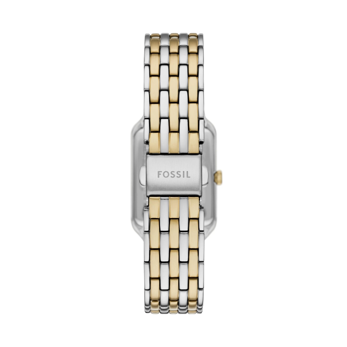Fossil Women's Watch and Bracelet Set, Raquel Three-Hand Date Two-Tone Stainless Steel Watch for Women and Bracelet
