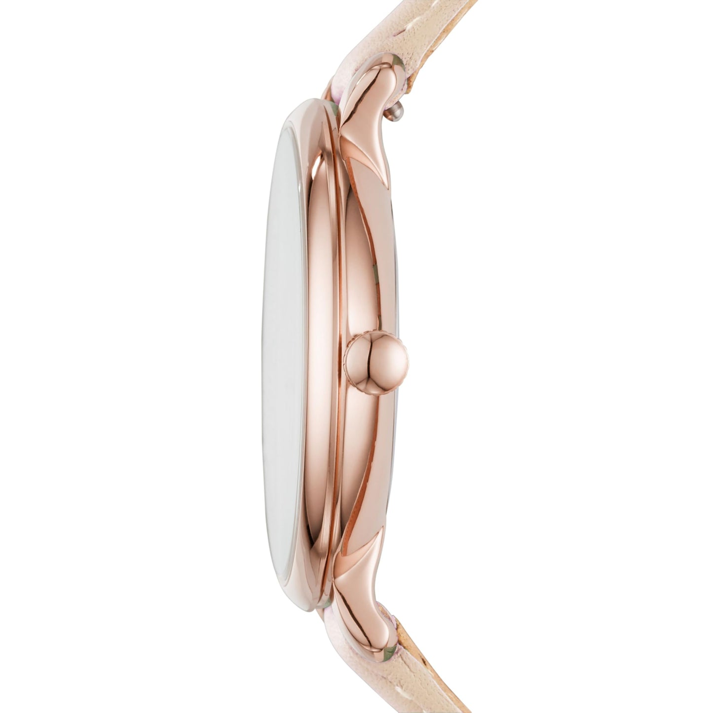 Fossil Women's Jacqueline Quartz Stainless Steel and Leather Watch, Rose Gold/Blush – Fossil Watches for Women