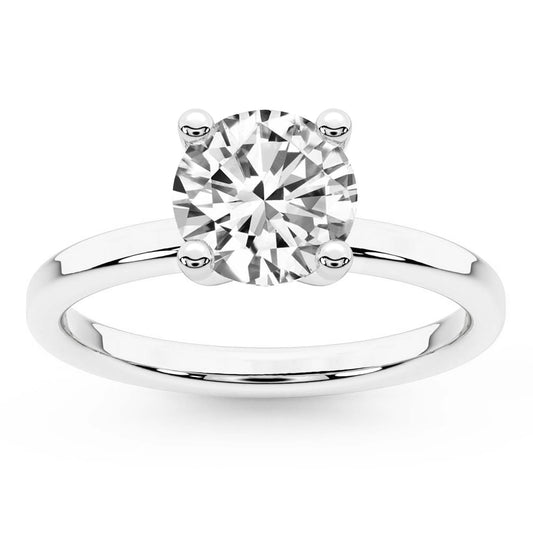 Friendly Diamonds 1ct Round Solitaire Lab-Grown Diamond Ring