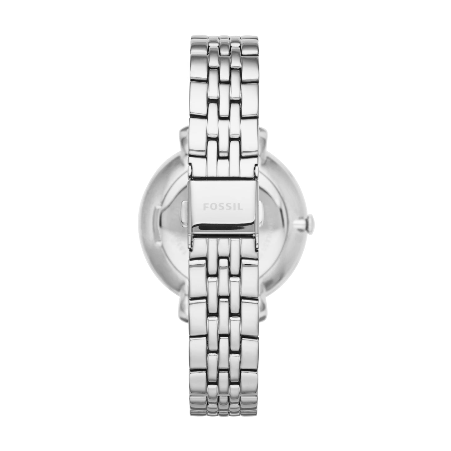 Fossil Women's Jacqueline Quartz Stainless Steel Watch, Silver Glitz – Fossil Watches for Women