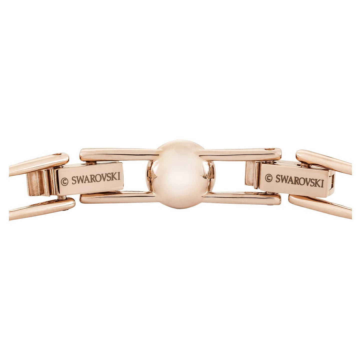 Swarovski Una Angelic Bracelet - Clear Crystal Pavé Rose Gold Tone