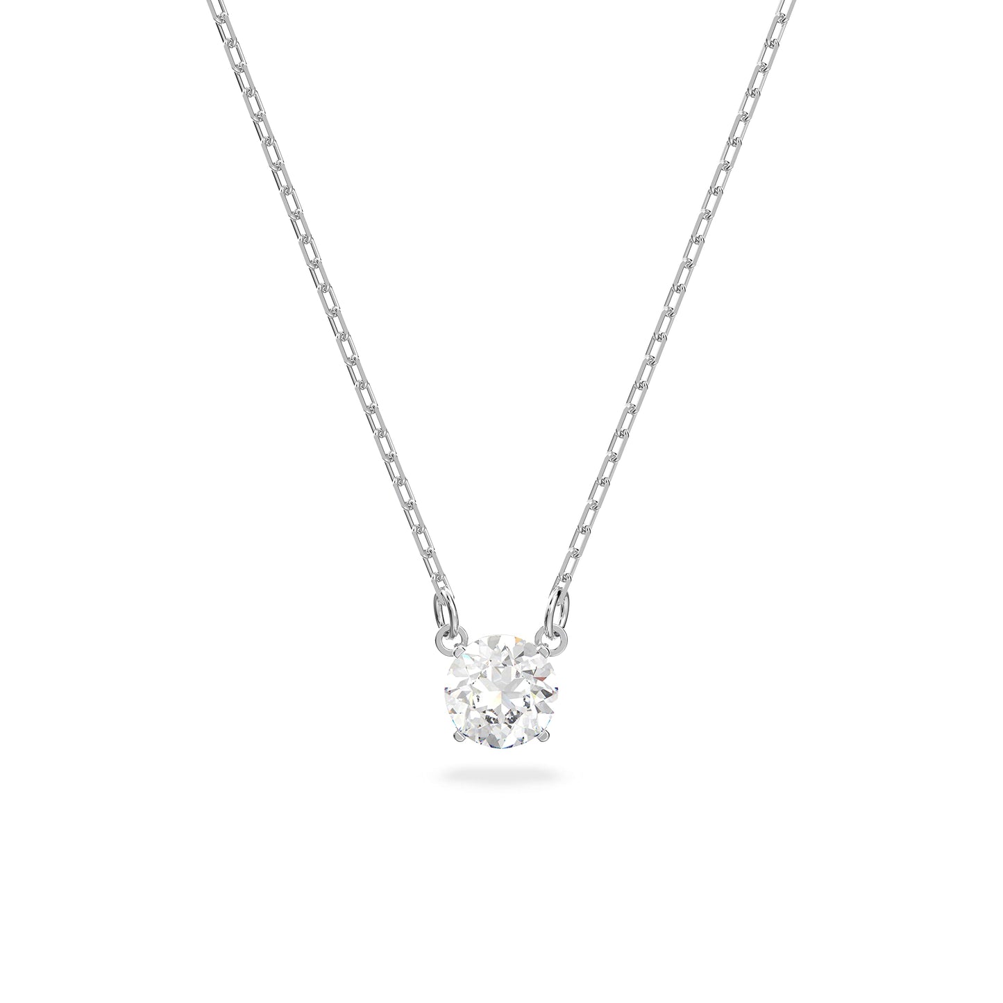 Swarovski Stilla Attract Round Crystal Pendant Necklace