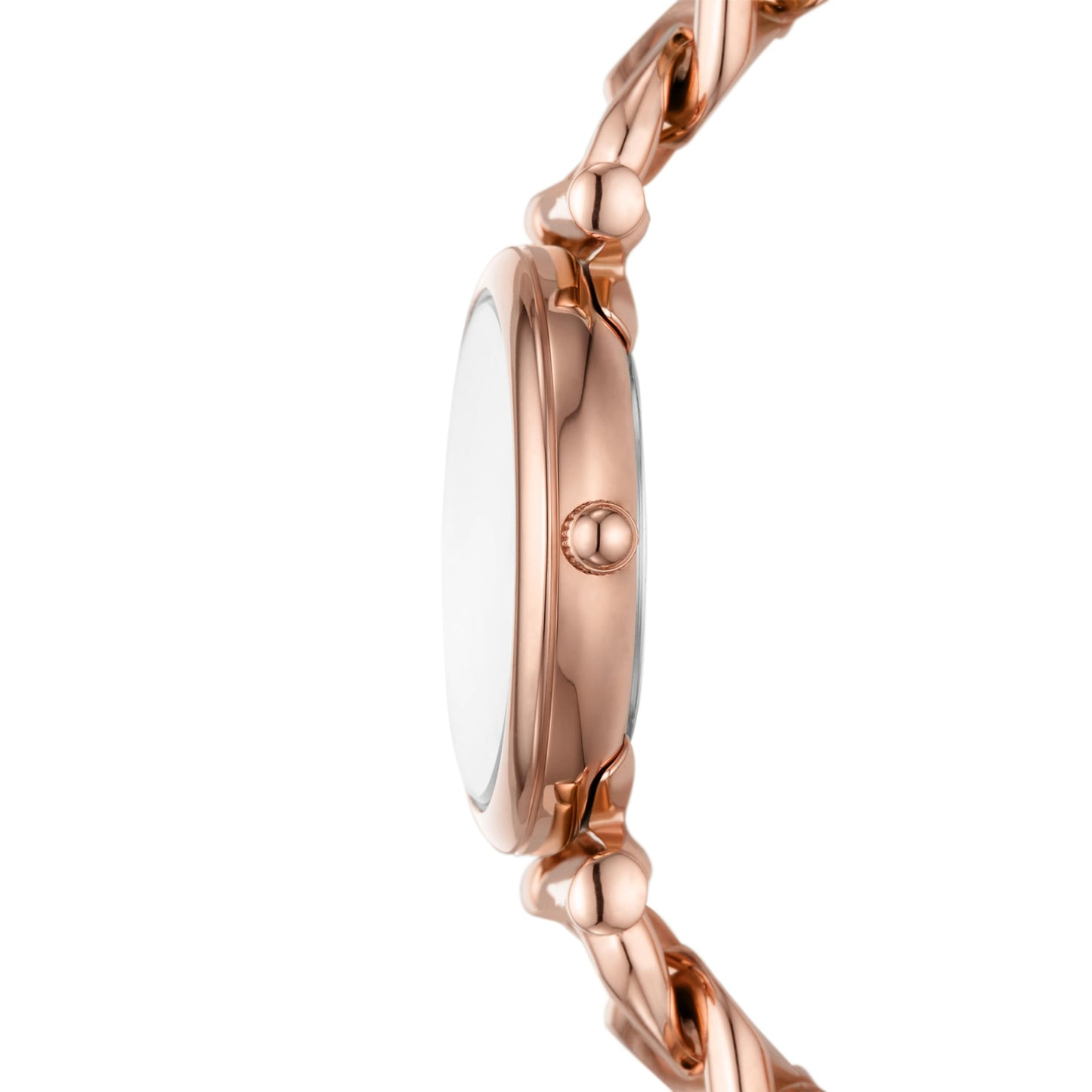 Fossil Women's Watch, Carlie Quartz Stainless Steel Three-Hand Watch for Women, Color: Rose Gold