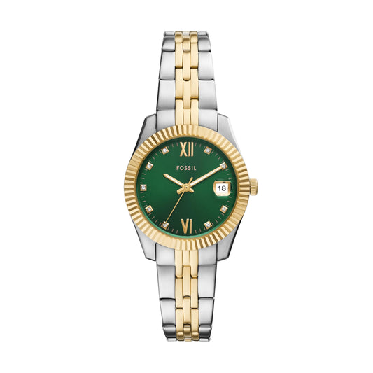 Fossil Women's Watch, Scarlette Quartz Stainless Steel Three-Hand Watch for Women