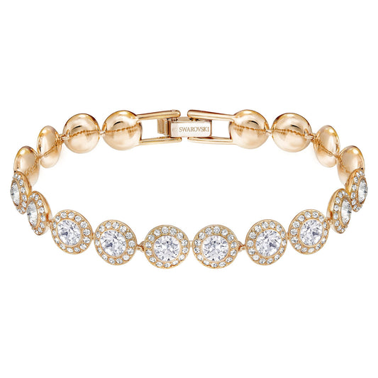 Swarovski Una Angelic Bracelet - Clear Crystal Pavé Rose Gold Tone