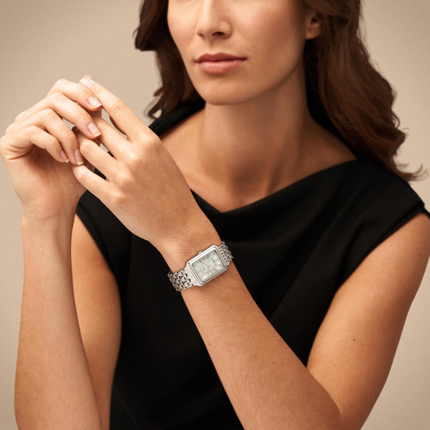 Fossil Women's Watch, Raquel Quartz Stainless Steel Three-Hand Watch for Women, Color: Silver