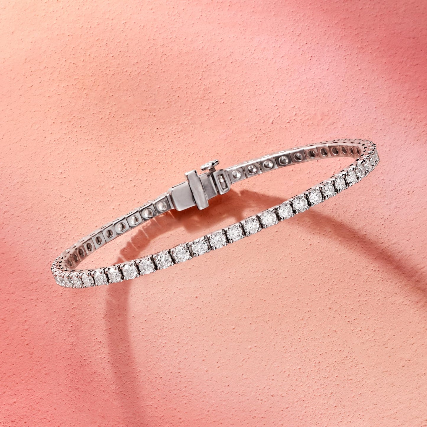 Ross-Simons 5.50 ct. t.w. SI1-SI2 Lab-Grown Diamond Tennis Bracelet in Sterling Silver - 8"