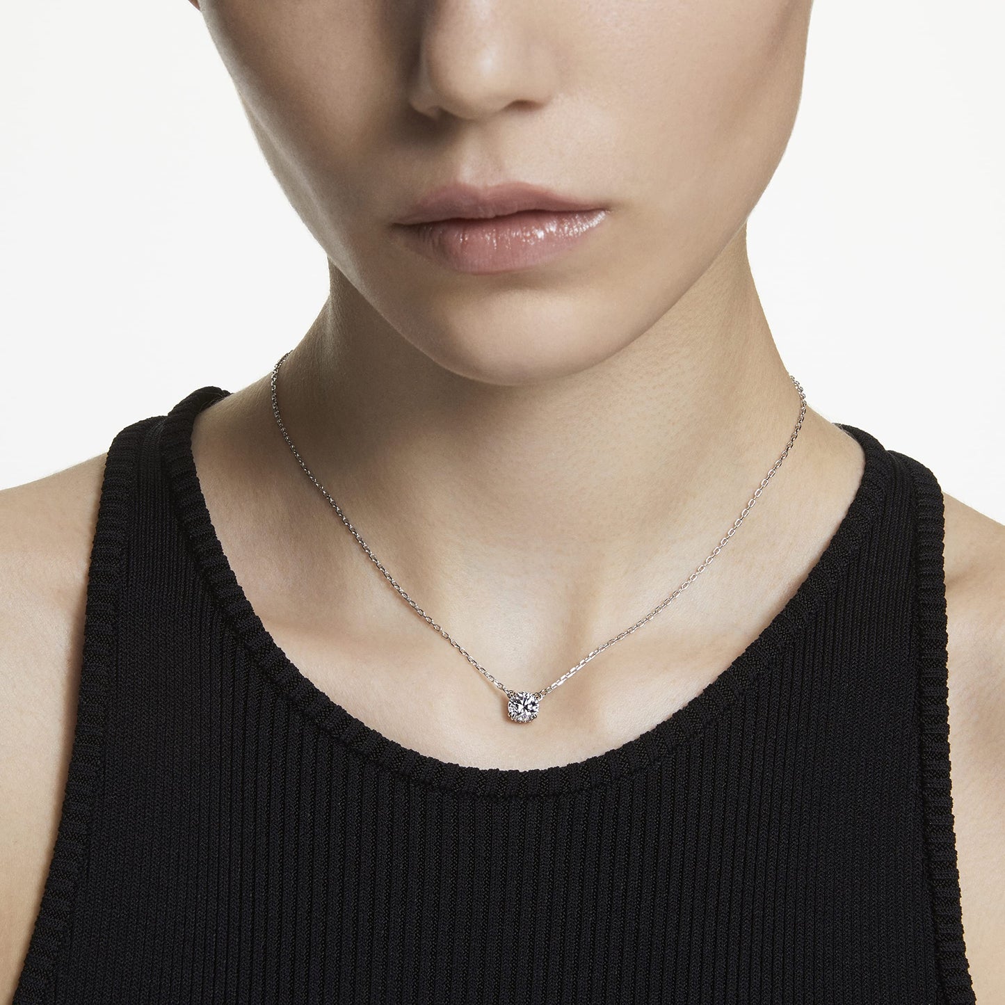 Swarovski Constella White Crystal Pendant Necklace